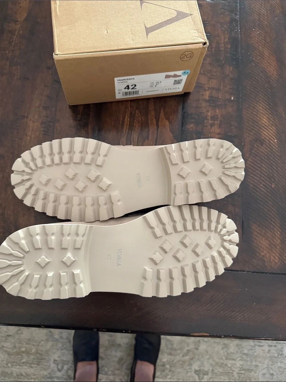 Women’s Vivaia Beige Slip-On Loafers — Casual Comfort